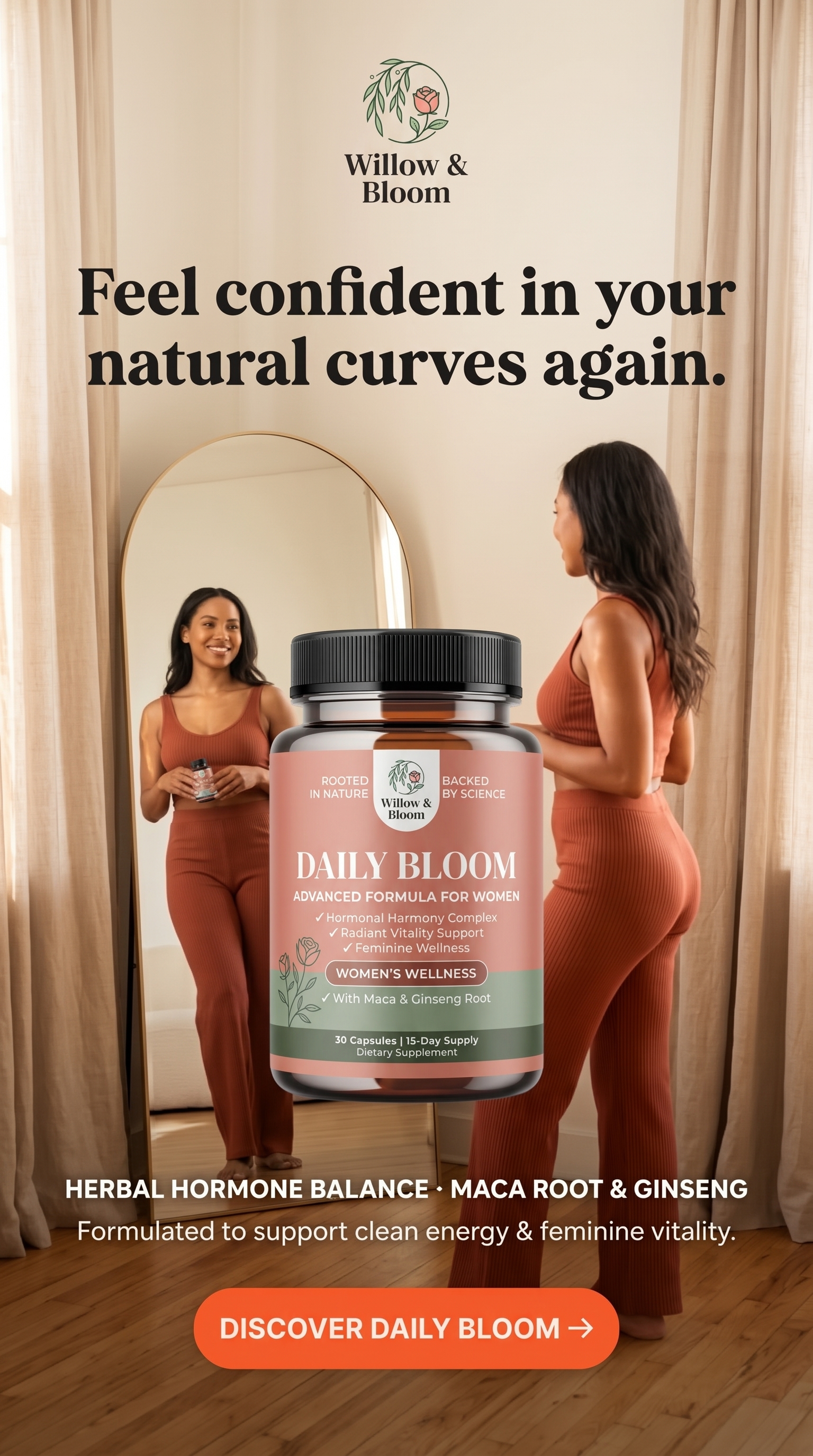 Product collection advertisement with multiple products