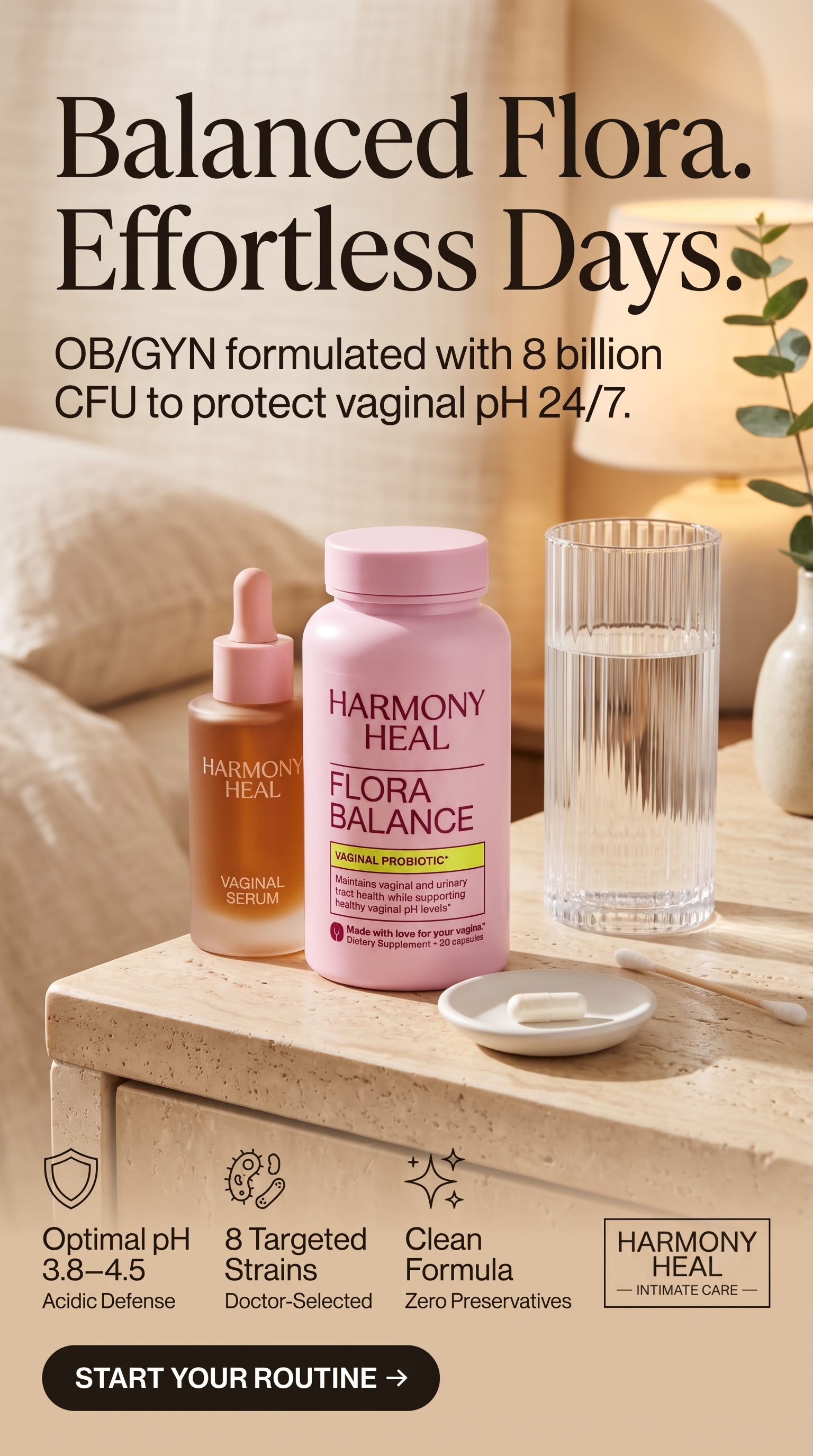Wellness product advertisement